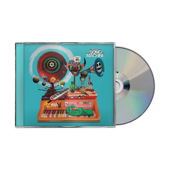 【THE MOZZ】[Premium] The Mozz Cashmere Fringe CD Setup Song Machine, Season One: Strange Timez CD | Gorillaz
